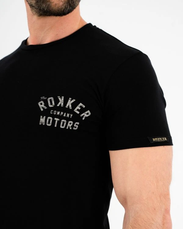 ROKKER Performance Motors Patch Black 3 ROKKER Performance Motors Patch Black - Afbeelding 3