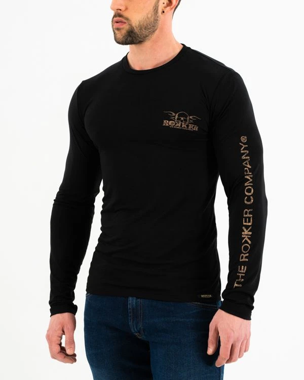 ROKKER Performance Trc Long Sleeve Black 1 ROKKER Performance Trc Long Sleeve Black