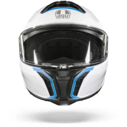 AGV Tourmodular Multi Mplk Frequency Licht Grijs Blauw Systeemhelm -Motorfietsuitrusting Winkel AGV Tourmodular Multi Mplk Frequency Light Grey Blue.01