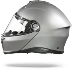 AGV Tourmodular Solid Luna Grijs Mat Systeemhelm -Motorfietsuitrusting Winkel AGV Tourmodular Solid Mplk Luna Grey Matt.11