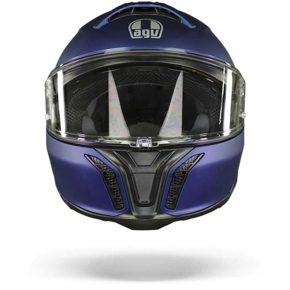 AGV Tourmodular Solid Mplk Galassia Blauw Mat Systeemhelm 3 AGV Tourmodular Solid Mplk Galassia Blauw Mat Systeemhelm - Afbeelding 3