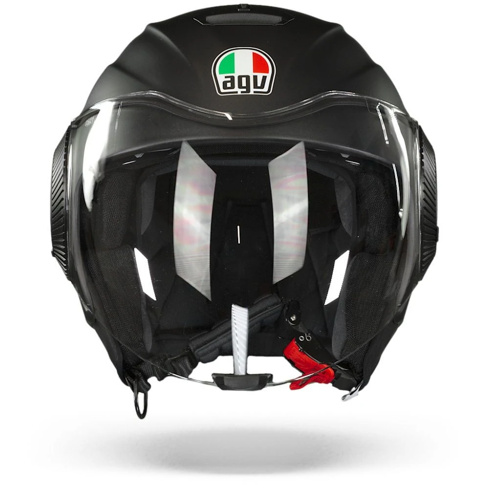 AGV Orbyt Mat Zwart Jethelm 3 AGV Orbyt Mat Zwart Jethelm - Afbeelding 3
