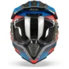Airoh Commander Boost Rood Mat Blauw Adventure Helm