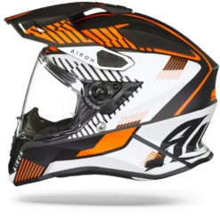 Airoh Commander Boost Mat Oranje Adventure Helm 9 Airoh Commander Boost Mat Oranje Adventure Helm -Motorfietsuitrusting Winkel Airoh commander boost orange mat.11
