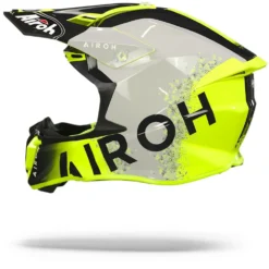 Airoh Twist 2.0 Bit Geel Grijs Crosshelm -Motorfietsuitrusting Winkel Airoh twist 2.0 bit yellow grey.11