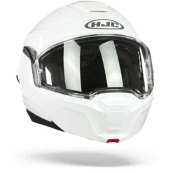 HJC I100 Donker Wit Systeemhelm -Motorfietsuitrusting Winkel HJC I100 White.35