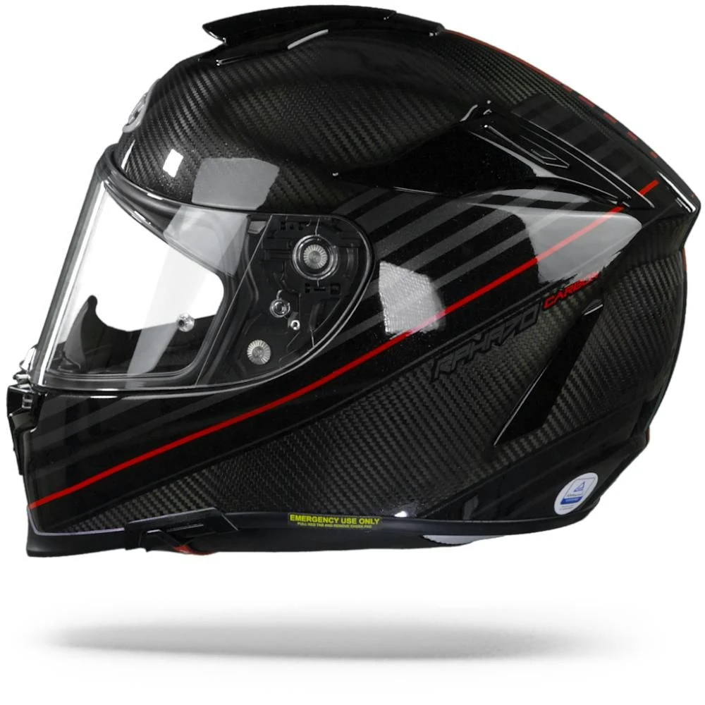 HJC RPHA 70 Carbon Artan Zwart Rood MC1 Integraalhelm 1 HJC RPHA 70 Carbon Artan Zwart Rood MC1 Integraalhelm