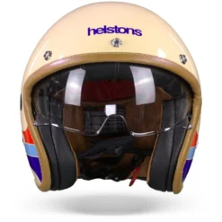 Helstons Mora Carbon Fiber Beige Jethelm 10 Helstons Mora Carbon Fiber Beige Jethelm -Motorfietsuitrusting Winkel HelstonsMoraBeige.01