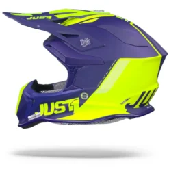 Just1 J18 MIPS Pulsar Geel Fluo Blauw -Motorfietsuitrusting Winkel Just1J18MIPSPulsarYellowFluoBlue.11