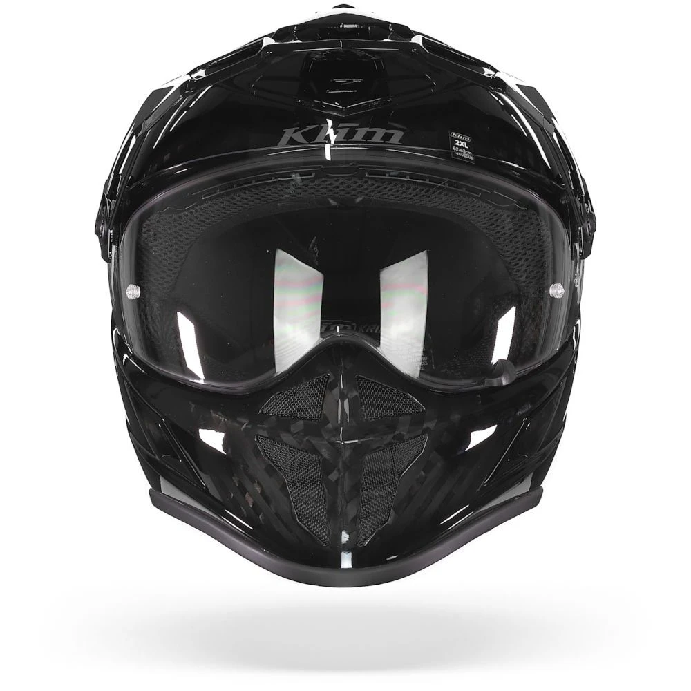 Klim Krios Glanzend Karbon Zwart Adventure Helm 2 Klim Krios Glanzend Karbon Zwart Adventure Helm - Afbeelding 2
