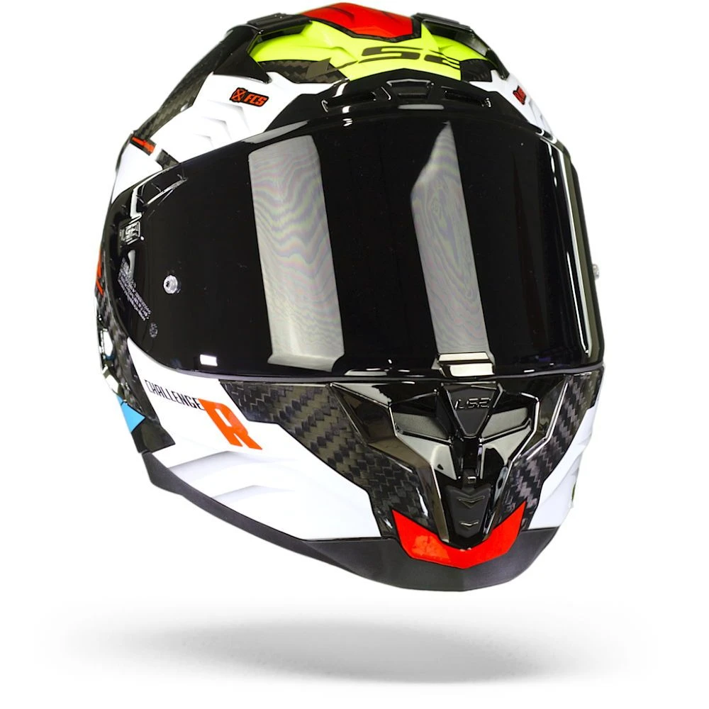 LS2 FF327 Challenger Ct2 Sporty Wit Integraalhelm 2 LS2 FF327 Challenger Ct2 Sporty Wit Integraalhelm - Afbeelding 2