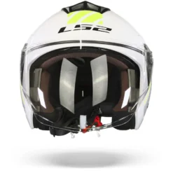 LS2 OF573 Twister II Luna Wit Zilver Jethelm