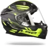 LS2 FF327 Challenger Spin M.Cobalt H-V Geel Integraalhelm
