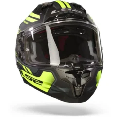 LS2 FF327 Challenger Spin M.Cobalt H-V Geel Integraalhelm -Motorfietsuitrusting Winkel Ls2 ff327 challenger spin m cobalt h v yellow.35