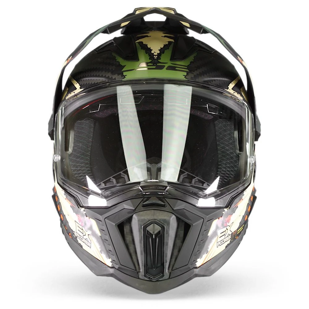 LS2 MX701 C Explorer Extend Mat Military Groen Adventure Helm 6 LS2 MX701 C Explorer Extend Mat Military Groen Adventure Helm - Afbeelding 6