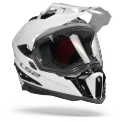 LS2 MX701 Explorer Solid Wit Adventure Helm -Motorfietsuitrusting Winkel Ls2 mx701 explorer solid white.33