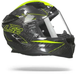 LS2 FF327 Challenger Carbon Fold Glans Hi-Vis Geel Integraalhelm -Motorfietsuitrusting Winkel Ls2ff327challengerct2foldglosshivisyellow.29