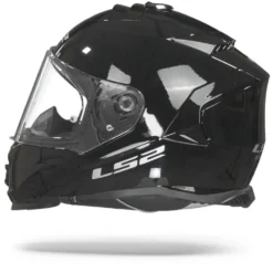 LS2 FF800 Storm Solid Glans Zwart Integraalhelm -Motorfietsuitrusting Winkel Ls2ff800stormsolidblack.11