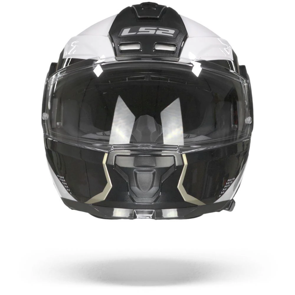 LS2 FF902 Scope Arch Glans Wit Titanium Systeemhelm 4 LS2 FF902 Scope Arch Glans Wit Titanium Systeemhelm - Afbeelding 4