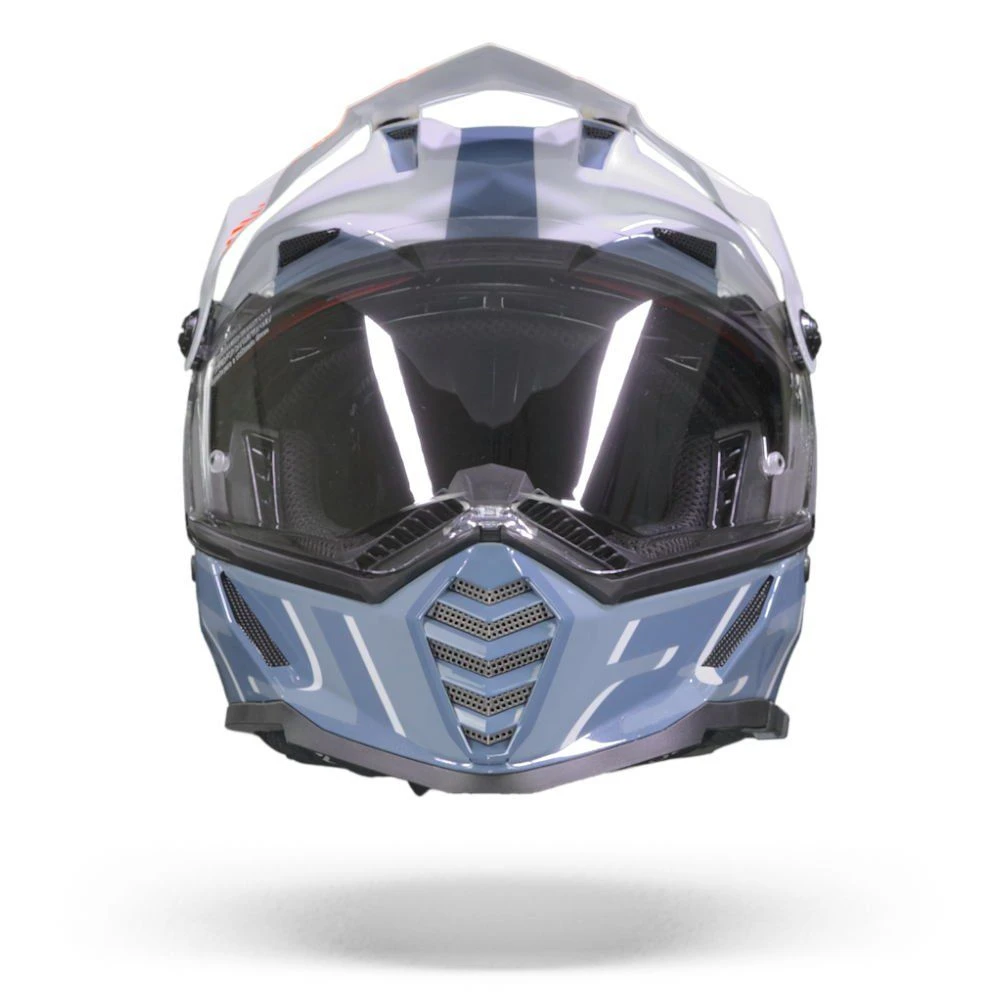 LS2 MX436 Pioneer Evo Evolve Wit Kobalt Adventure Helm 1 LS2 MX436 Pioneer Evo Evolve Wit Kobalt Adventure Helm