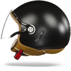 Nexx SX.60 Jazzy Zwart Mat Jethelm 9 Nexx SX.60 Jazzy Zwart Mat Jethelm -Motorfietsuitrusting Winkel Nexx Sx60 Jazzy Black Mt.11