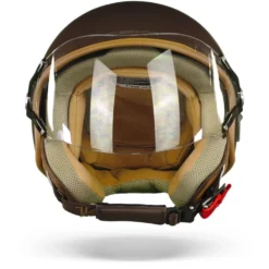 Nexx SX.60 Jazzy Brown Choc Mat Jethelm -Motorfietsuitrusting Winkel Nexx Sx60 Jazzy Brown Choc Mt.01