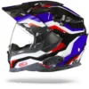 Nexx X.Wed2 Columbus Blauw Rood Zwart Adventure Helm