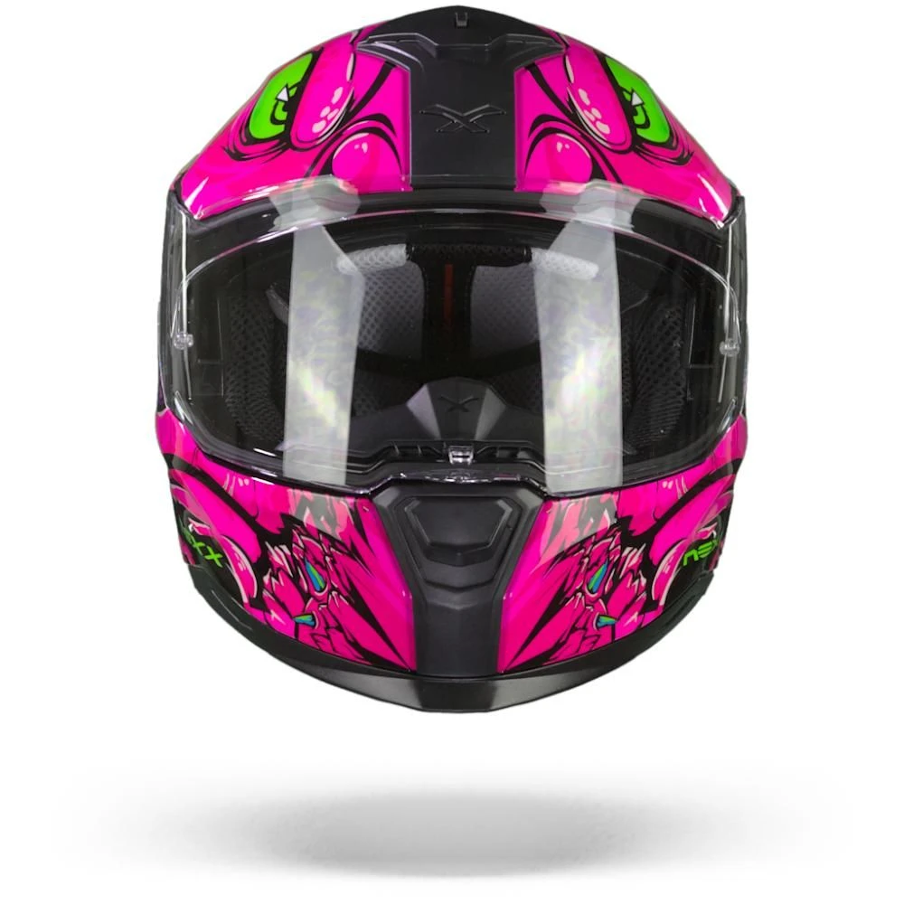 Nexx SX.100R Abisal Roze Blauw Integraalhelm 1 Nexx SX.100R Abisal Roze Blauw Integraalhelm
