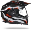 Nexx X.WED2 Columbus Grijs Rood Zwart Adventure Helm