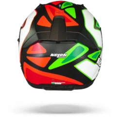 Nolan N60-6 Gemini Replica 46 D. Petrucci Misano Mat Zwart Integraalhelm -Motorfietsuitrusting Winkel Nolan n60 6 gemini replica 46.19