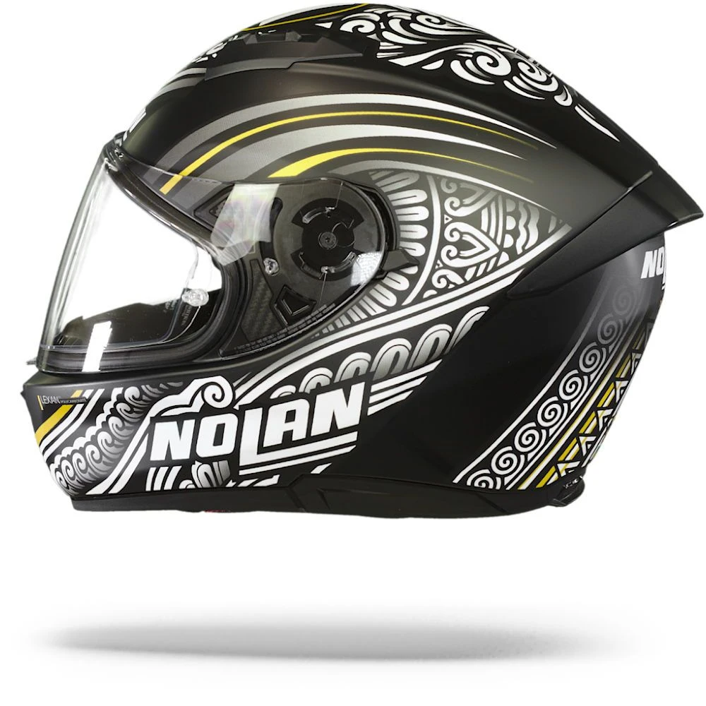 Nolan N60-6 Gemini Replica 48 A. Canet Test Mat Zwart Integraalhelm 2 Nolan N60-6 Gemini Replica 48 A. Canet Test Mat Zwart Integraalhelm - Afbeelding 2