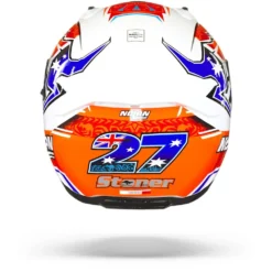 Nolan N60-6 Gemini Replica 50 C. Stoner Metal Wit Integraalhelm 11 Nolan N60-6 Gemini Replica 50 C. Stoner Metal Wit Integraalhelm -Motorfietsuitrusting Winkel Nolan n60 6 gemini replica 50.19