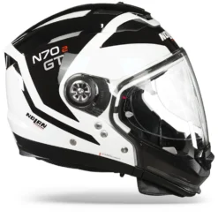 Nolan N70-2 GT Glaring N-Com 049 Multihelm -Motorfietsuitrusting Winkel Nolan n70 2 gt glaring n com 49.29