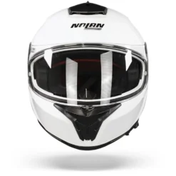 Nolan N80-8 Special N-Com 15 Pure Wit Integraalhelm -Motorfietsuitrusting Winkel Nolan n80 8 special n com 15.01