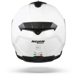 Nolan N80-8 Special N-Com 15 Pure Wit Integraalhelm -Motorfietsuitrusting Winkel Nolan n80 8 special n com 15.19