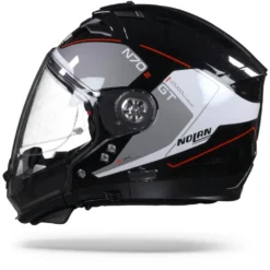 Nolan N70-2 GT Lakota N-Com 037 Multihelm -Motorfietsuitrusting Winkel NolanN702GTLakotaN comMetalBlack37.11