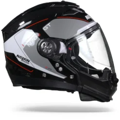 Nolan N70-2 GT Lakota N-Com 037 Multihelm -Motorfietsuitrusting Winkel NolanN702GTLakotaN comMetalBlack37.29