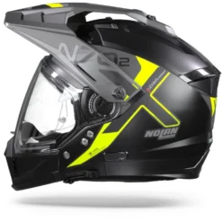 Nolan N70-2 X Bungee N-Com 036 Multihelm -Motorfietsuitrusting Winkel NolanN702XBungeeFlatBlack36.11