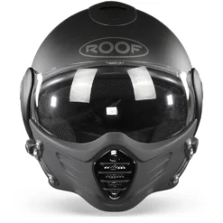 ROOF Roadster Mat Zwart Jethelm 8 ROOF Roadster Mat Zwart Jethelm -Motorfietsuitrusting Winkel Roof roadster mat black.01