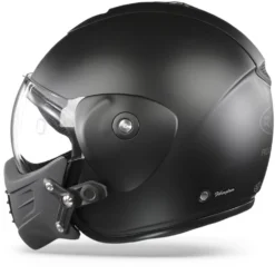 ROOF Roadster Mat Zwart Jethelm 10 ROOF Roadster Mat Zwart Jethelm -Motorfietsuitrusting Winkel Roof roadster mat black.11