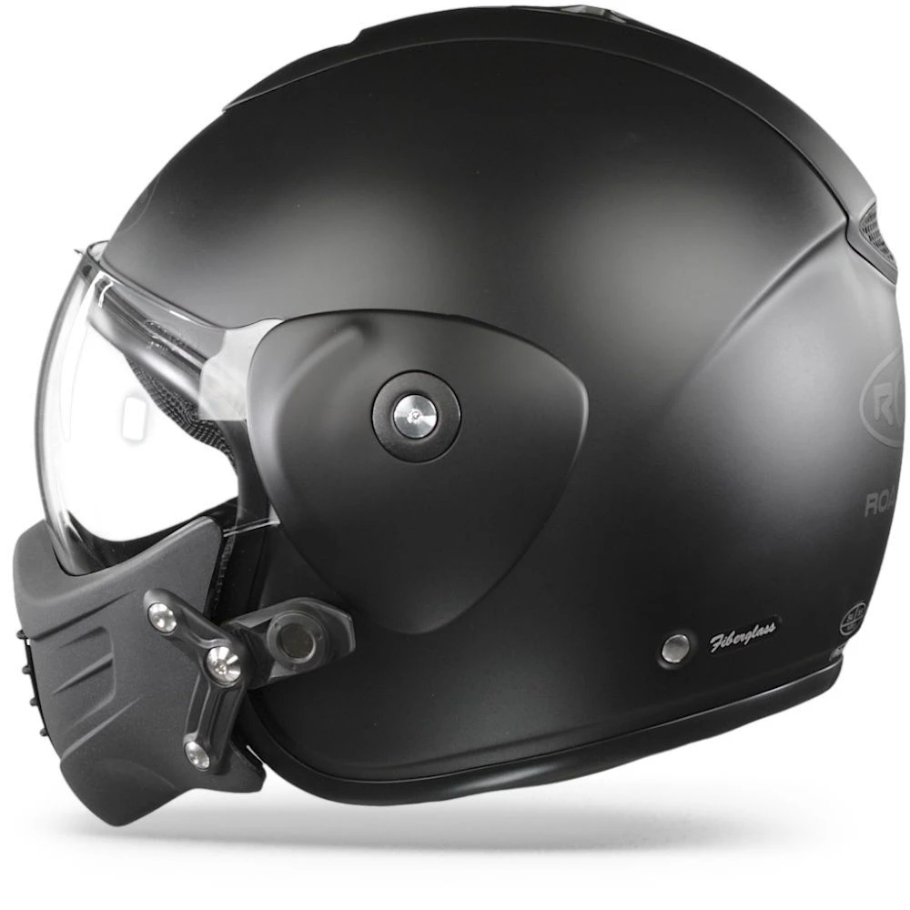 ROOF Roadster Mat Zwart Jethelm 5 ROOF Roadster Mat Zwart Jethelm - Afbeelding 5