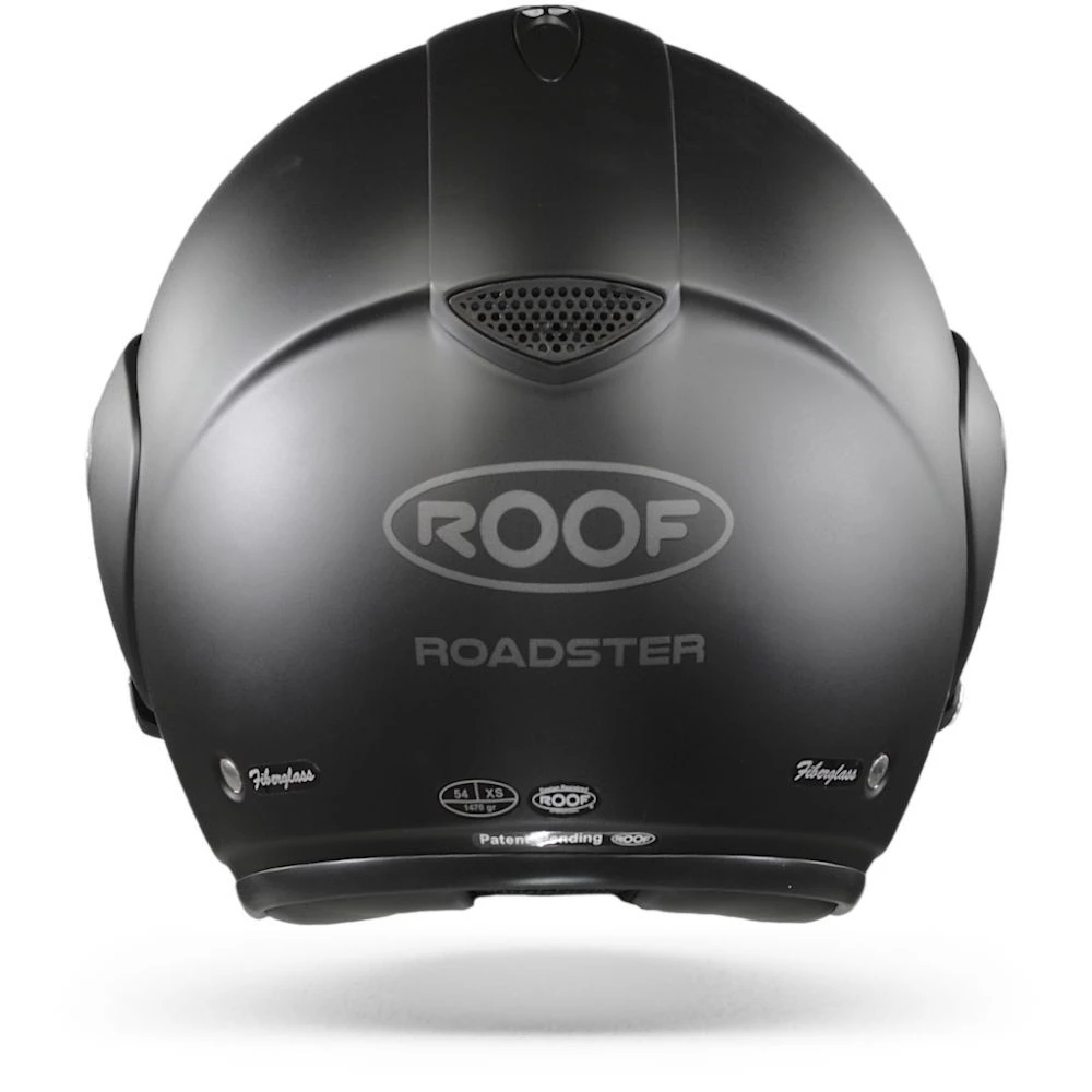 ROOF Roadster Mat Zwart Jethelm 4 ROOF Roadster Mat Zwart Jethelm - Afbeelding 4