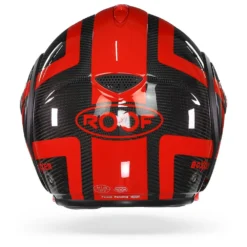 ROOF BoXXer Carbon Dart Rood Systeemhelm -Motorfietsuitrusting Winkel Roof boXXer carbon dart red.19