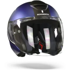 Schuberth M1 Pro Mercury Blauw Wit Jethelm 11 Schuberth M1 Pro Mercury Blauw Wit Jethelm -Motorfietsuitrusting Winkel Schuberth m1 pro murcury blue white.35