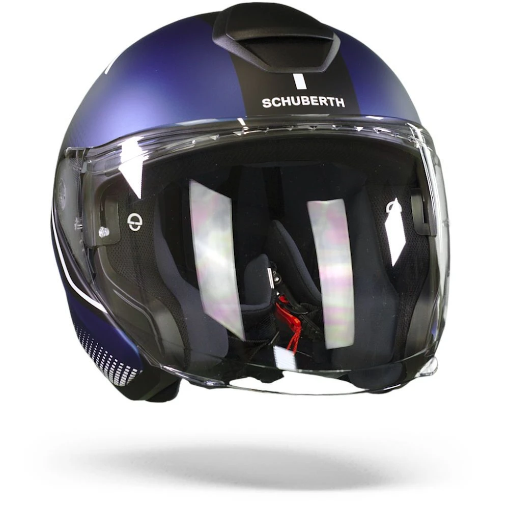 Schuberth M1 Pro Mercury Blauw Wit Jethelm 6 Schuberth M1 Pro Mercury Blauw Wit Jethelm - Afbeelding 6