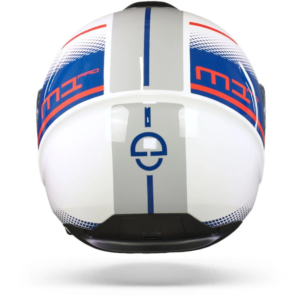 Schuberth M1 Pro Mercury Wit Blauw Jethelm 4 Schuberth M1 Pro Mercury Wit Blauw Jethelm - Afbeelding 4