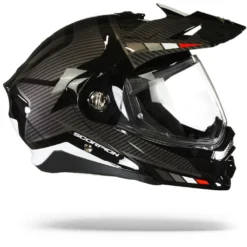 Scorpion ADX-2 Camino Zwart-Silver-Rood Adventure Helm -Motorfietsuitrusting Winkel Scorpion adx 2 camino black silver red.29