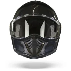 Scorpion EXO-HX1 Carbon Se Solid Zwart Integraalhelm -Motorfietsuitrusting Winkel Scorpion exo hx1 carbon se solid black.01