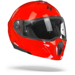 Scorpion EXO-930 Solid Neon Rood Systeemhelm -Motorfietsuitrusting Winkel Scorpionexo 930solidneonred.33