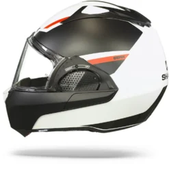 Shark Evo GT Sean WKR Wit Zwart Rood Systeemhelm 8 Shark Evo GT Sean WKR Wit Zwart Rood Systeemhelm -Motorfietsuitrusting Winkel Shark evo gt sean gt sean white black red wkr.11